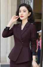 Tailleur Complet Femme Marron