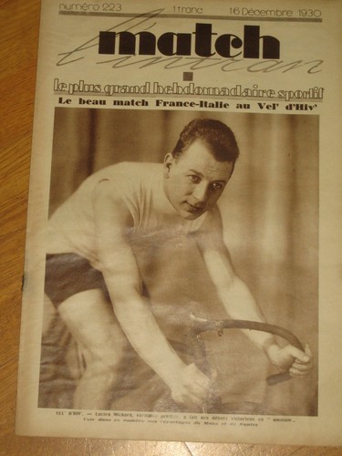 Match intran 223 - dec, 1930