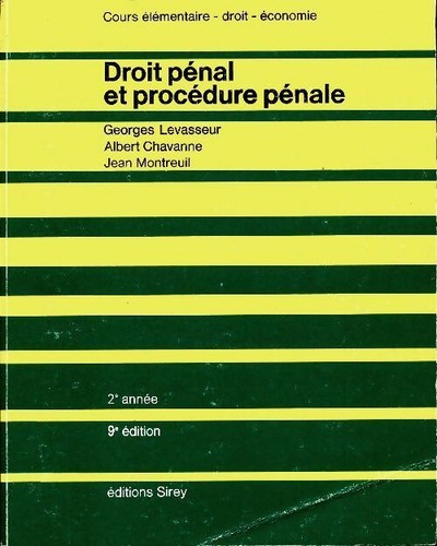 Droit pénal procédure - pénal,