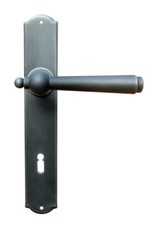 Poignée porte fer forgé - porte,