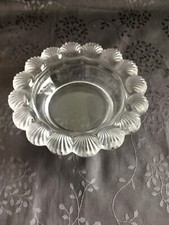 Lalique modèle Pornic grande coupe 20cm en cristal en parfait état