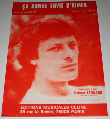 Partition vintage sheet music