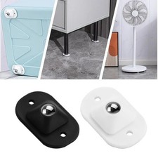 Roues de roulette auto-adhésives rotation universelle pour rangement boîte à