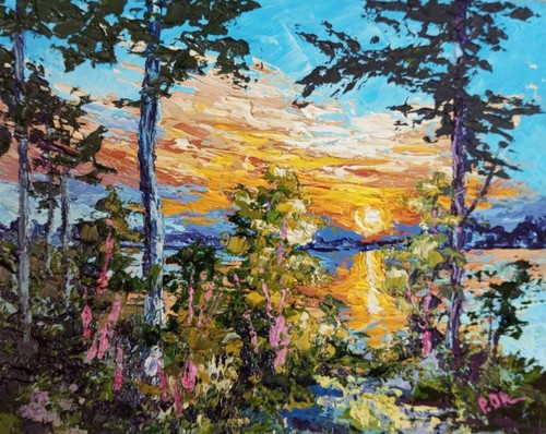 Original landscape artwork - original,