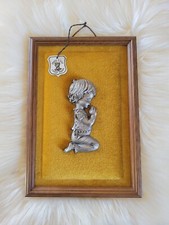 TABLEAU VELOURS ETAIN FILLE