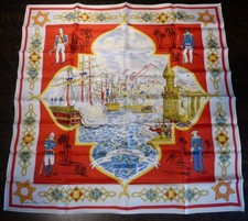 Foulard militaire en soie Escorteur d'escadre "DUPERRE"