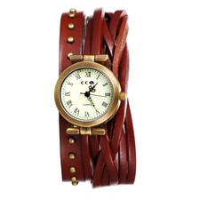 JewelryWe Montre Femme Cuir