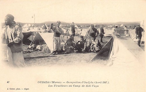 Maroc occupation oujda - -,