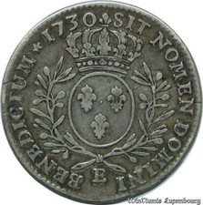 C3591 1/2 Ecu Louis XV aux