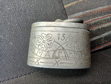 ART DES TRANCHEES WW1 / Collection / BLAGUE A TABAC DECOREE / TBE