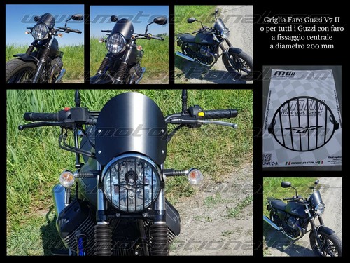 Grille feux logo aigle guzzi - grille,