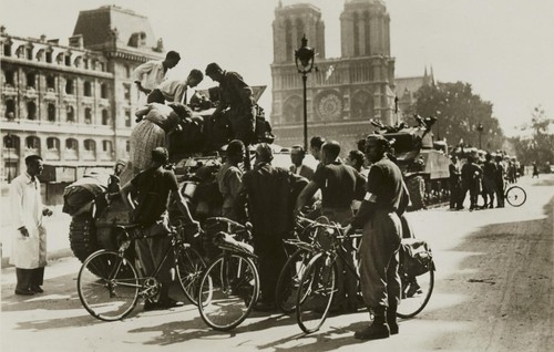 Ww2 libération paris db - paris, 2e