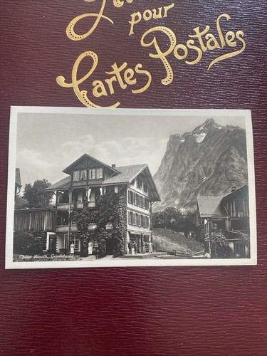 Cpa grindelwald village suisse - grindelwald,