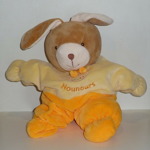 Doudou lapin nounours range - lapin,