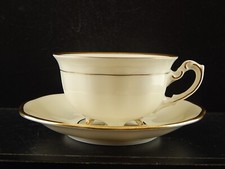 Antique de Valeur Tasse Thé Porcelaine Koenigszelt Bavaria Modèle Charlotte