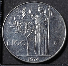 100 Lire 1974 Italie Italy - 182872