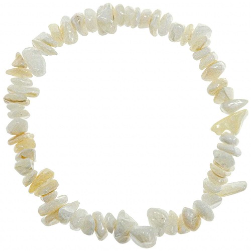 Bracelet nacre blanche - en,