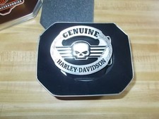 HARLEY-DAVIDSON Willie G. Limited Edition Skull BELT BUCKLE - New in Tin Box