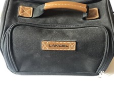 vanity vintage Lancel toile et