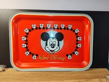 plateau mickey disneyland vintage walt disney productions En tôle Année 90's