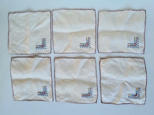 Petites serviettes coton - 6,