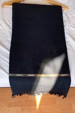 Plaid artisanale pakistanais, 100% Laine, 125 x 255 cm, fait main, NEUF