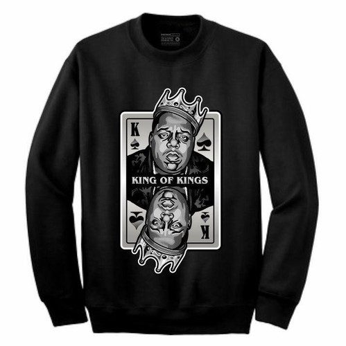 Nouveau sweat crew noir - nouveau, rap