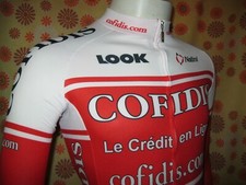 Ancien MAILLOT NALINI COFIDIS MANCHES LONGUES T1 Pro Cycling Team Vélo Cyclo