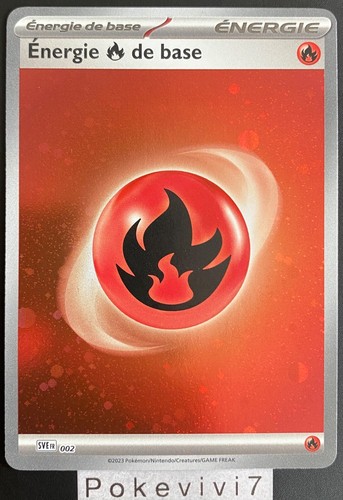 Carte pokemon energie - energie, feu