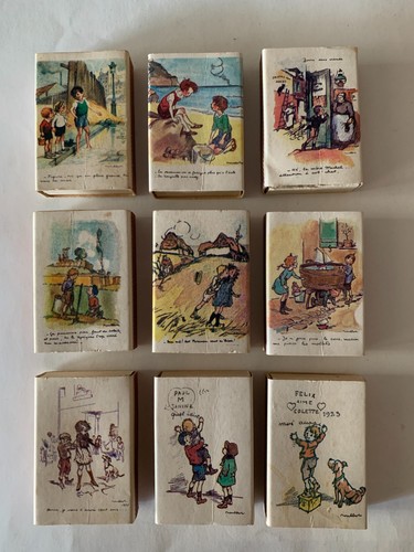 Lot boites allumettes - boites,