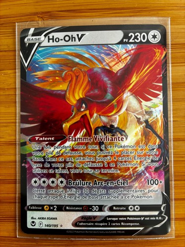 Carte pokémon 140 - pokémon, ho-oh
