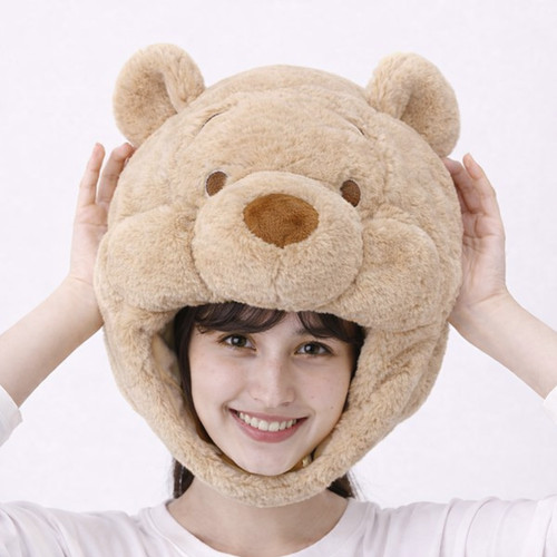 Casquette amusante beige - , japon