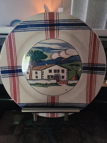 Grande assiette faience - assiette,
