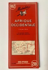 Carte Michelin 182 Afrique