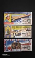 Lot De 3 Billets De Loterie