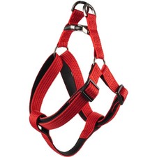 Harnais Jannu XS 20-35 cm 15 mm  rouge pour chien
