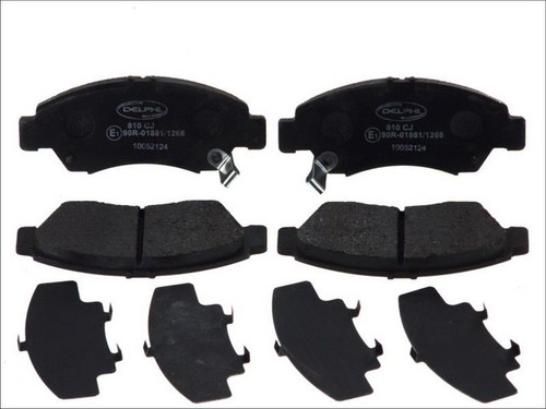 Kit plaquettes frein - kit,