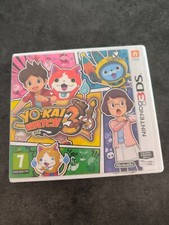 yo kai watch 3 3ds 2018 PAL-FR état comme neuf avec boîte 