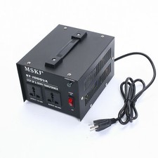 CONVERTISSEUR DE TENSION TRANSFORMATEUR STEP UP /DOWN 1000W 220V-110V-220V TR...