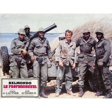 THE PROFESSIONAL French Lobby Card N02 - 9x12 in. - 1981 - Georges Lautner, Jean