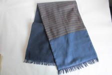 HERMES Écharpe double face soie cachemire (72952)