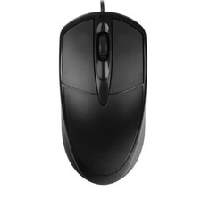 Souris noir filaire de bureau