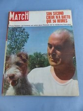 PARIS MATCH N° 996 du 11 mai 1968 CLOVIS ROBLAIN , KIESINGER , MARCEL CERDAN