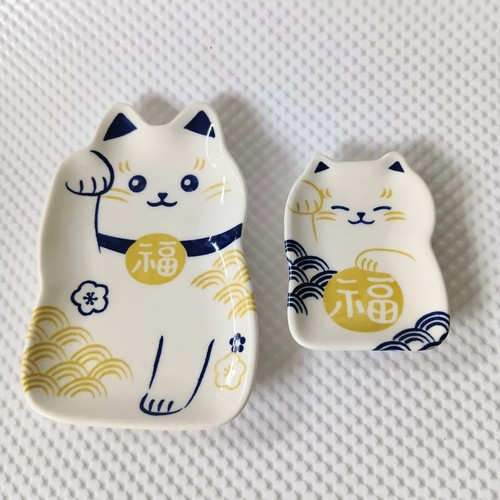 Ensemble assiette lucky cat - ensemble,