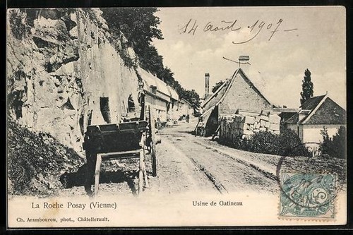 Cpa roche posay - cpa, /vienne
