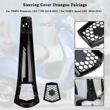 Steering Horn Cover fairing For VESPA Sprint Primavera 125/150 2014~21 BLK'