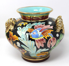 BEAU VASE MONACO : poissons