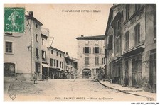 CAR-ADIP13-0849-63 - SAUXILLANGES - place du charnier