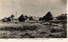 CPA A. GUERY LE SOIR CHAMPAGNE