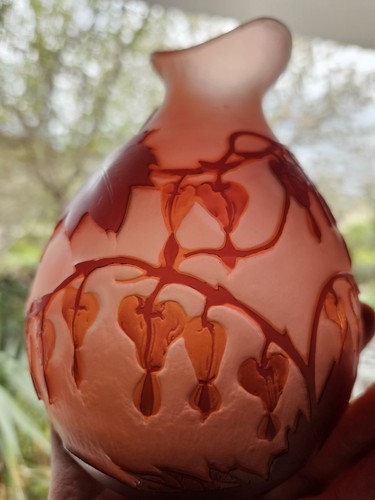 Pate verre 1900 art nouveau - de,